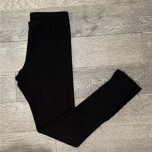 Felina Dark Grey/Black Stretchy Leggings Size M